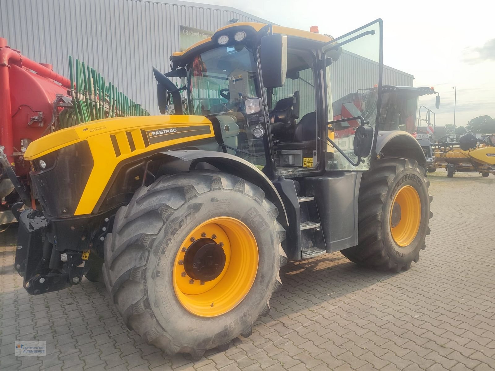 Traktor Türe ait JCB 4220 Fastrac, Gebrauchtmaschine içinde Altenberge (resim 4)