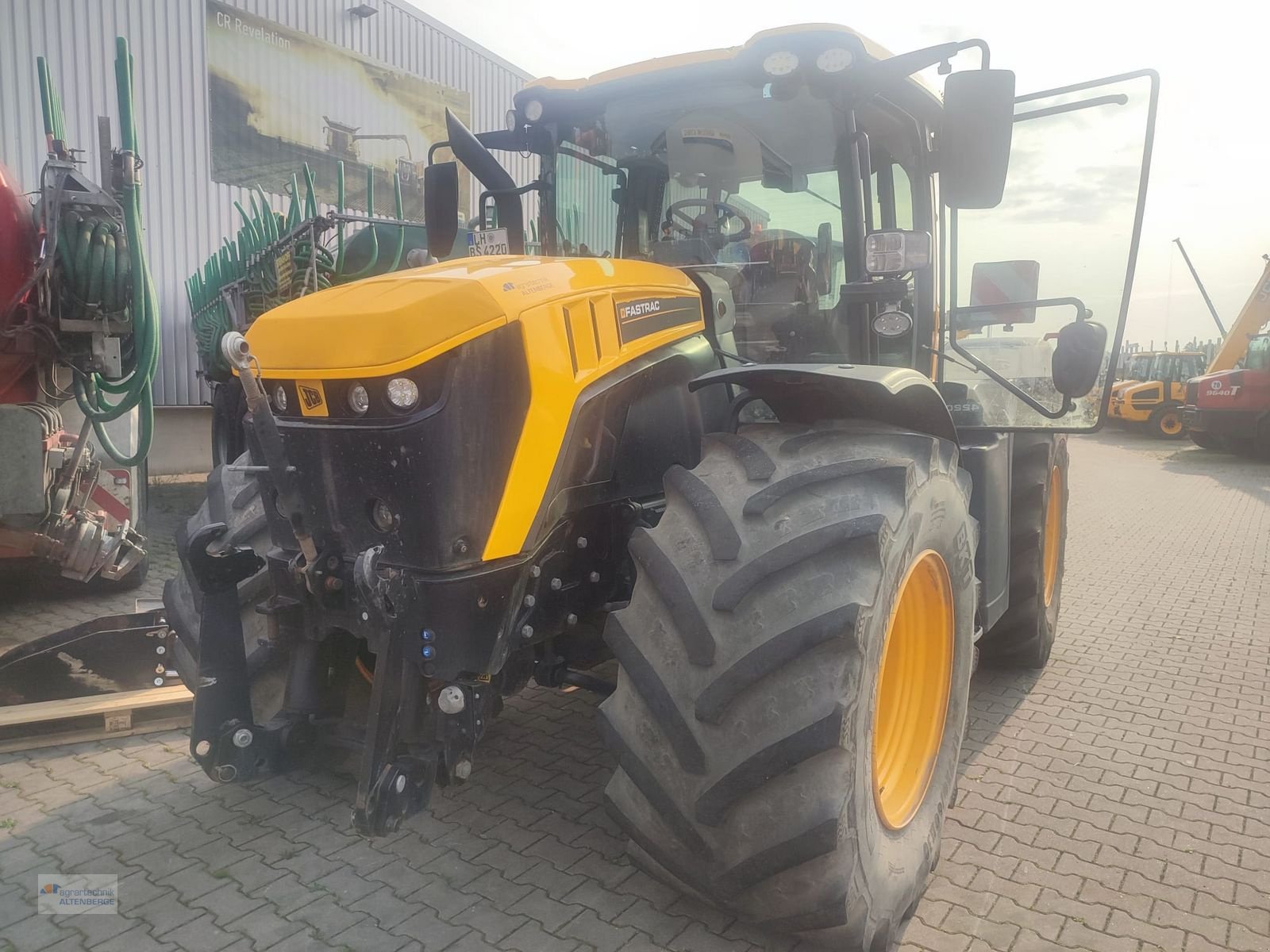 Traktor Türe ait JCB 4220 Fastrac, Gebrauchtmaschine içinde Altenberge (resim 2)