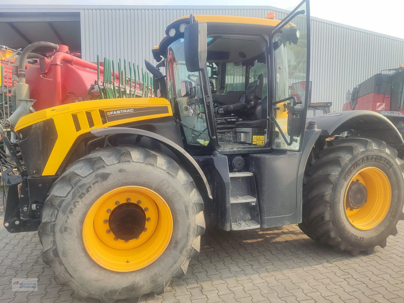 Traktor Türe ait JCB 4220 Fastrac, Gebrauchtmaschine içinde Altenberge (resim 3)