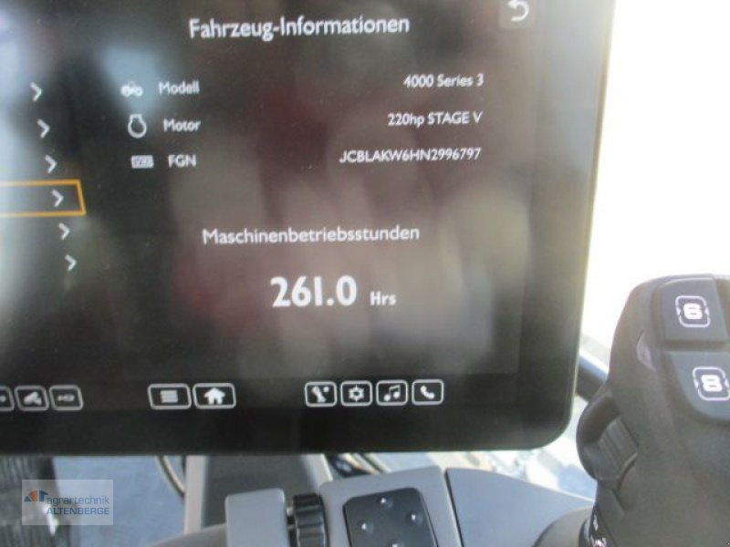 Traktor del tipo JCB 4220 iCon, Gebrauchtmaschine en Altenberge (Imagen 9)