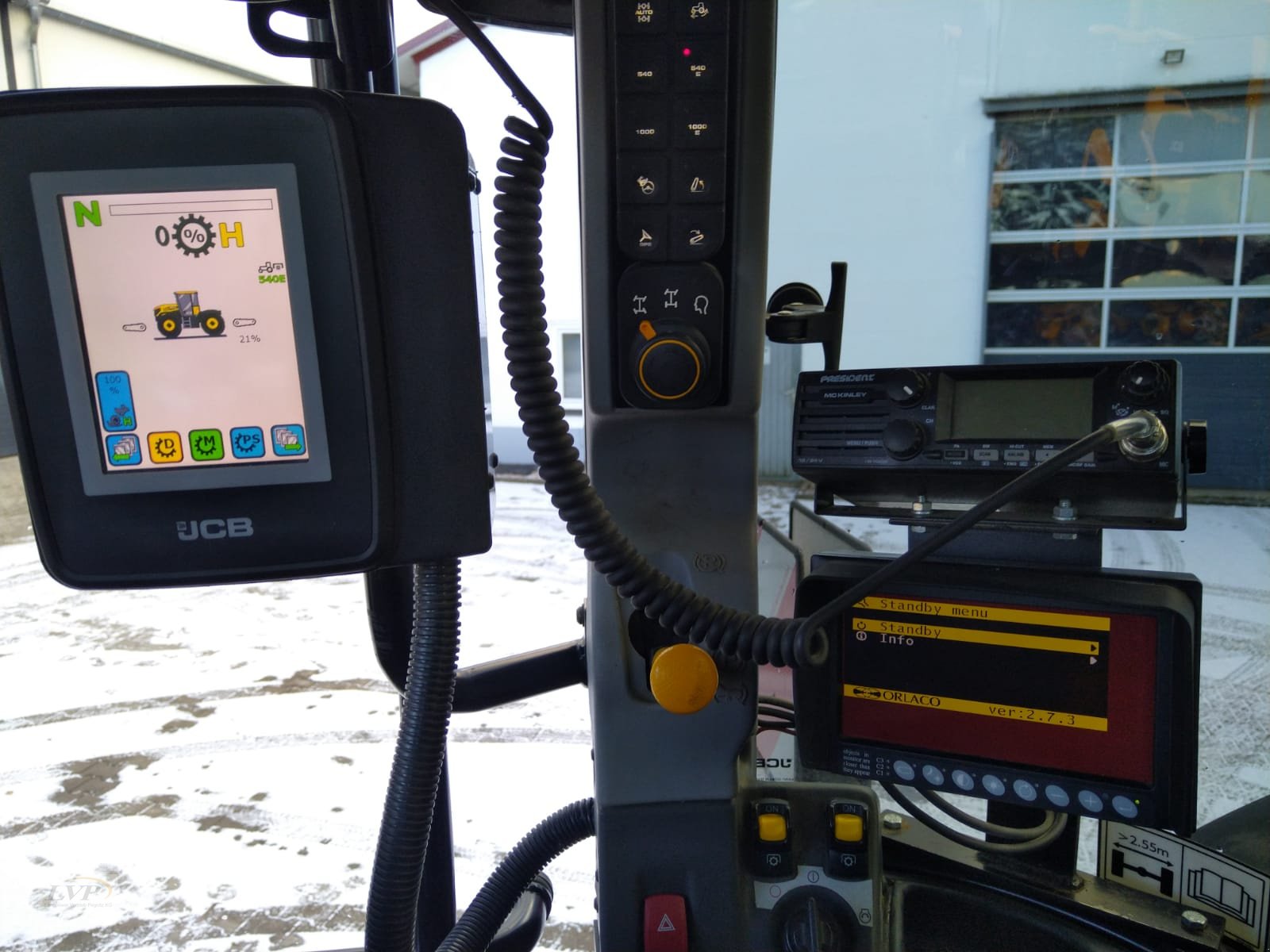 Traktor Türe ait JCB 4220 ProLine John Deere Lenksystem, Gebrauchtmaschine içinde Pegnitz (resim 11)