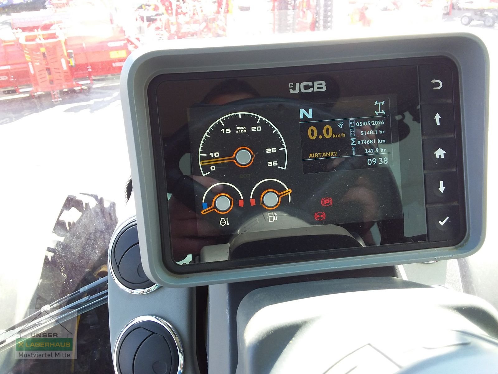 Traktor typu JCB 4220, Gebrauchtmaschine w Bergland (Zdjęcie 5)