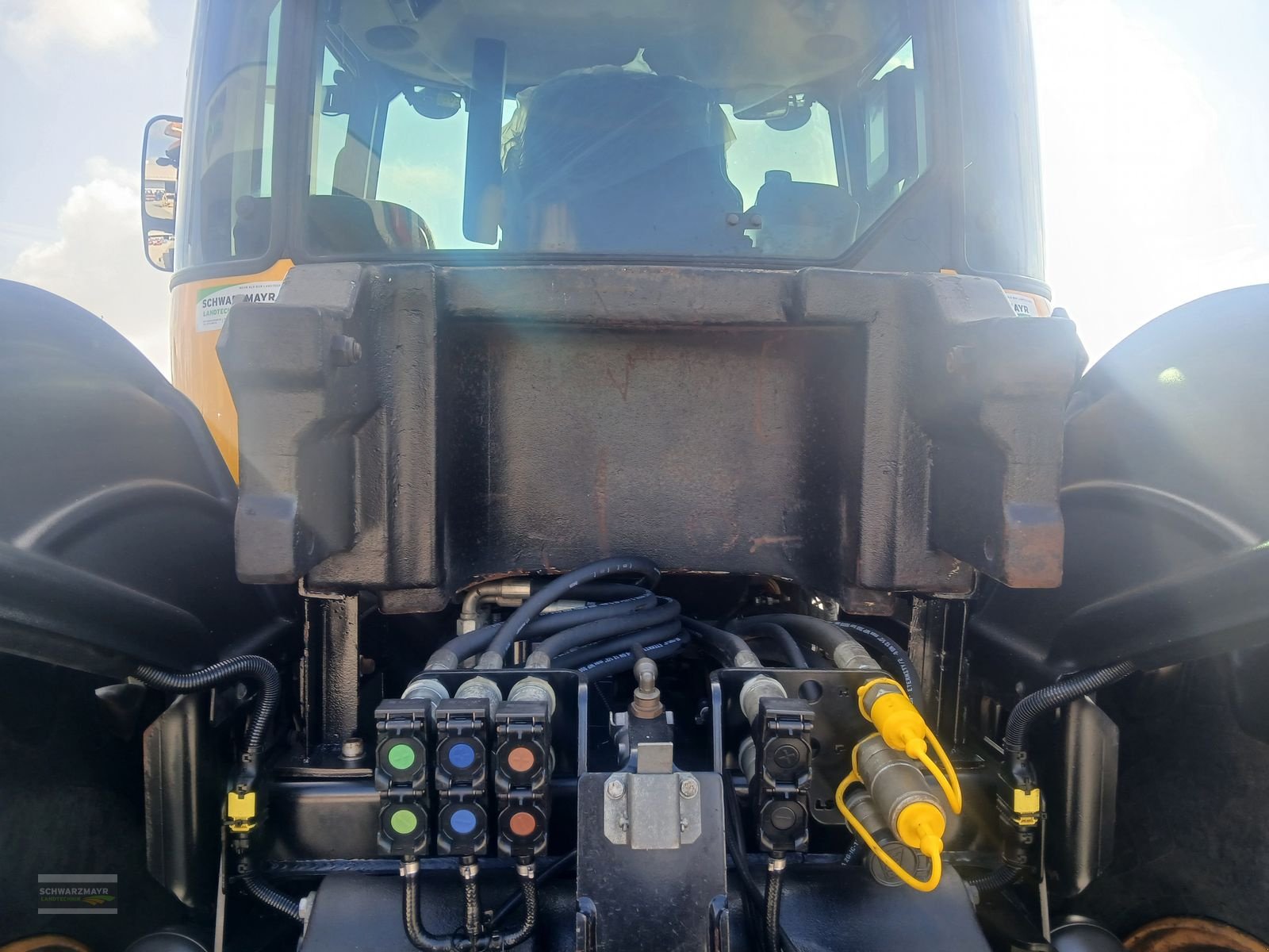 Traktor del tipo JCB 4220, Gebrauchtmaschine In Aurolzmünster (Immagine 8)