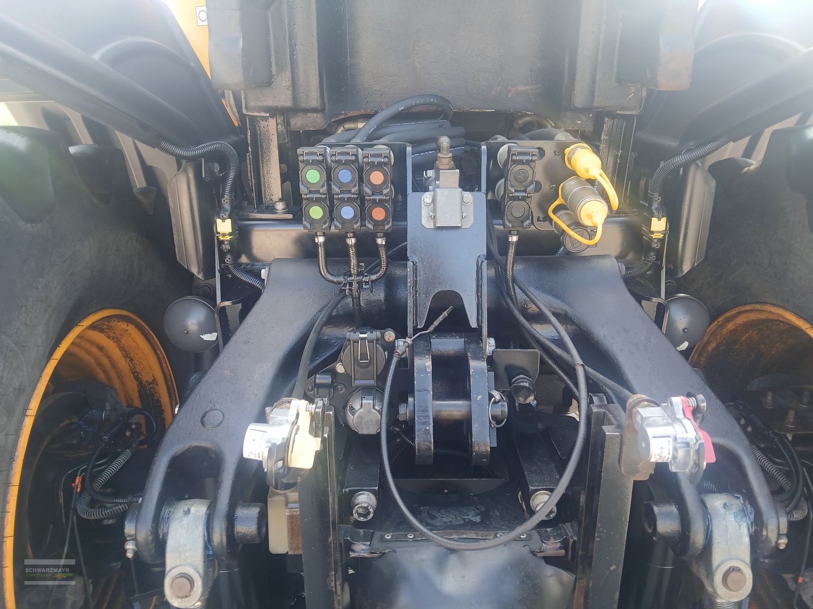 Traktor del tipo JCB 4220, Gebrauchtmaschine In Aurolzmünster (Immagine 7)