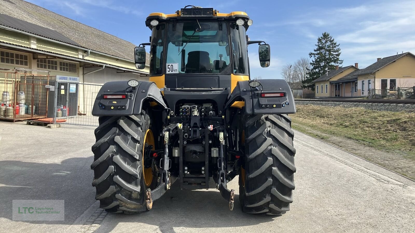 Traktor des Typs JCB 4220, Gebrauchtmaschine in Großpetersdorf (Bild 9)