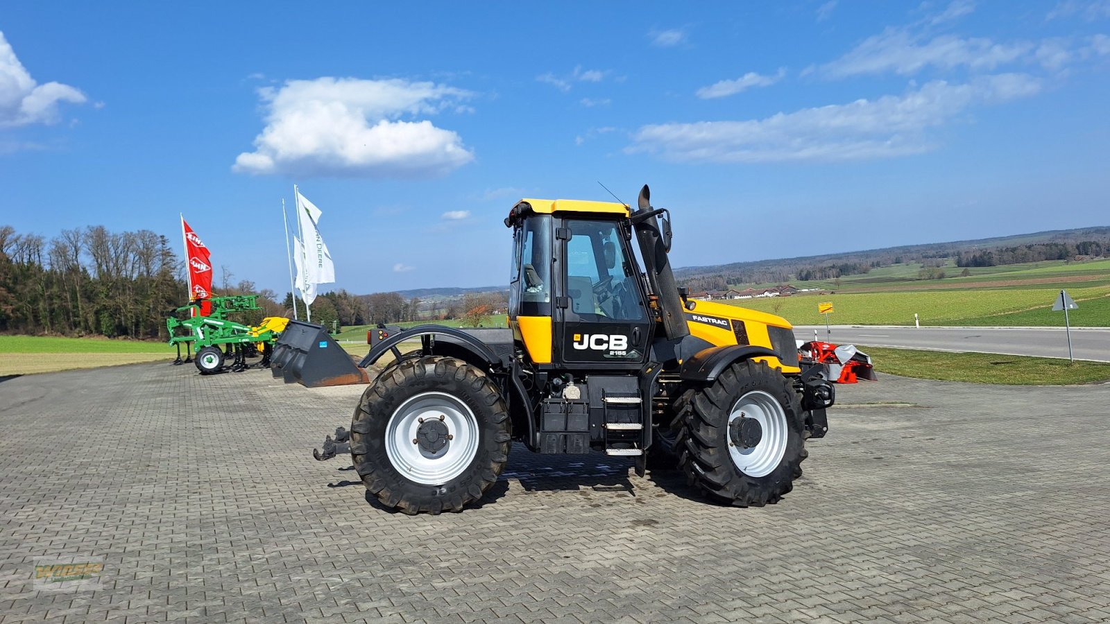 Traktor typu JCB Fastrac 2155 4WS, Gebrauchtmaschine v Frauenneuharting (Obrázek 8)