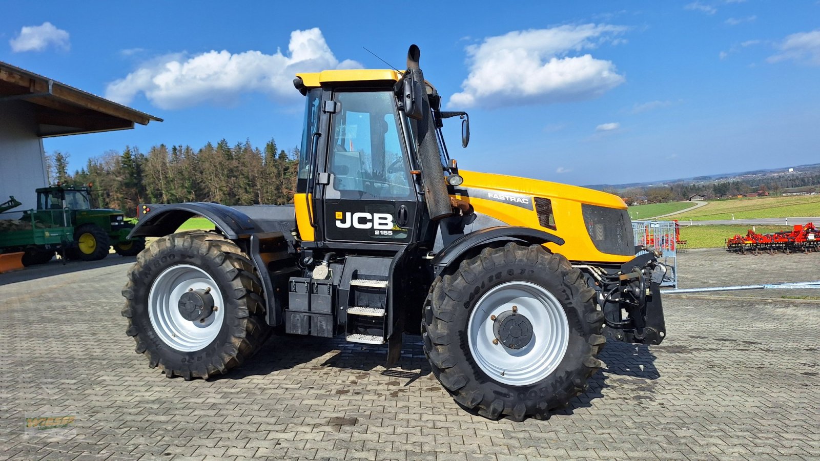 Traktor typu JCB Fastrac 2155 4WS, Gebrauchtmaschine v Frauenneuharting (Obrázek 9)