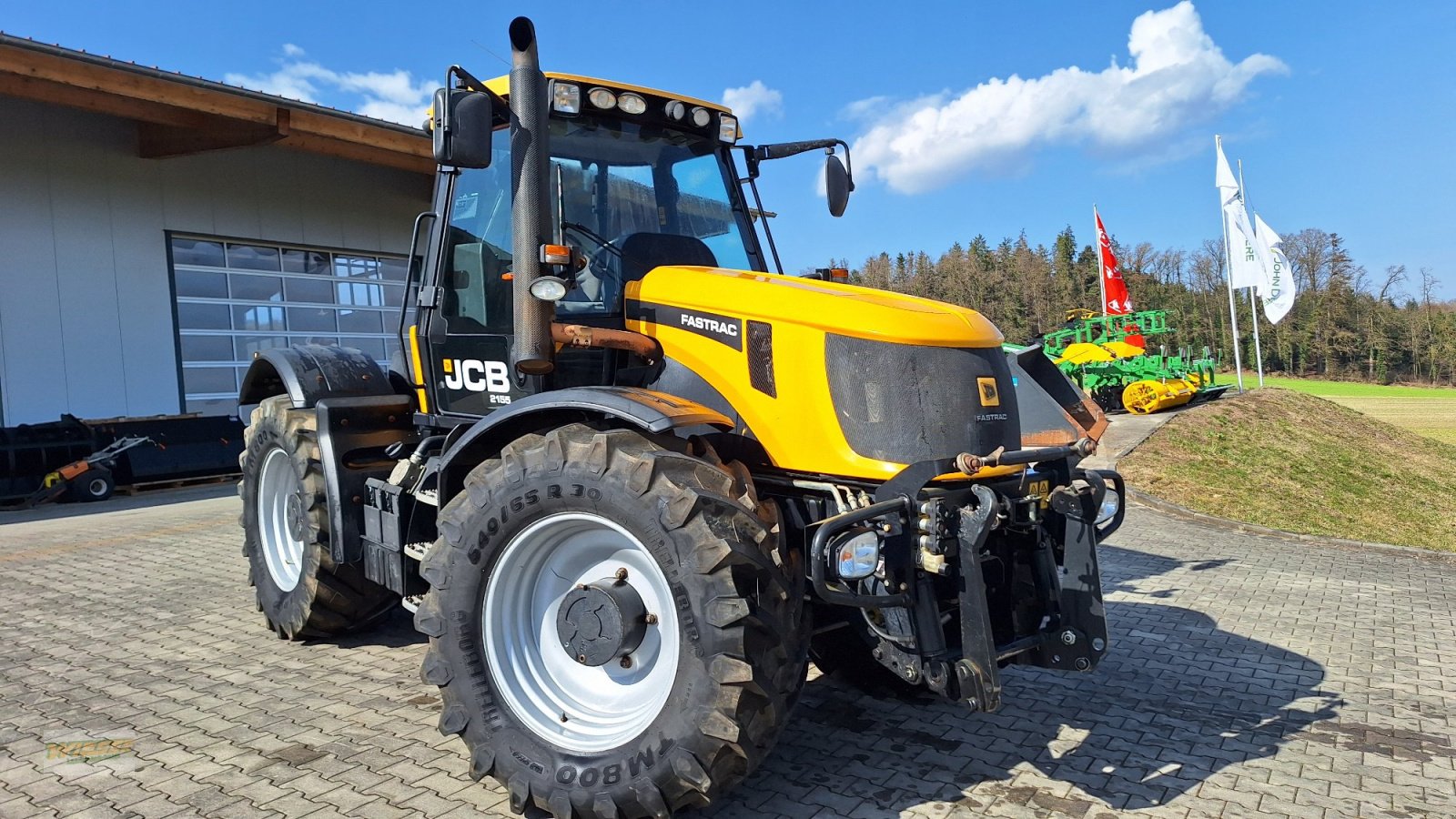 Traktor typu JCB Fastrac 2155 4WS, Gebrauchtmaschine v Frauenneuharting (Obrázek 12)