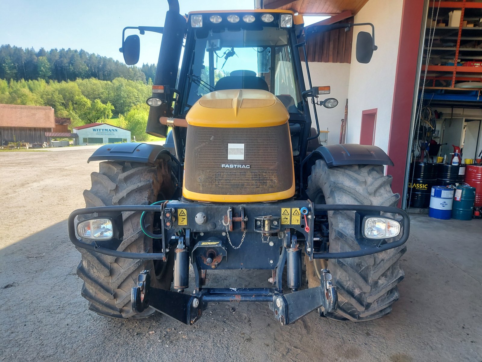 Traktor типа JCB Fastrac 2155 4WS, Gebrauchtmaschine в Haselbach (Фотография 15)