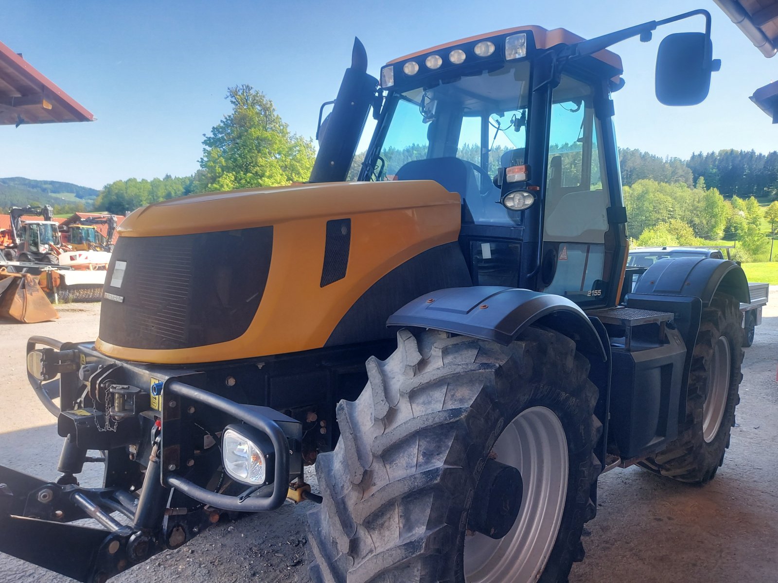Traktor типа JCB Fastrac 2155 4WS, Gebrauchtmaschine в Haselbach (Фотография 17)