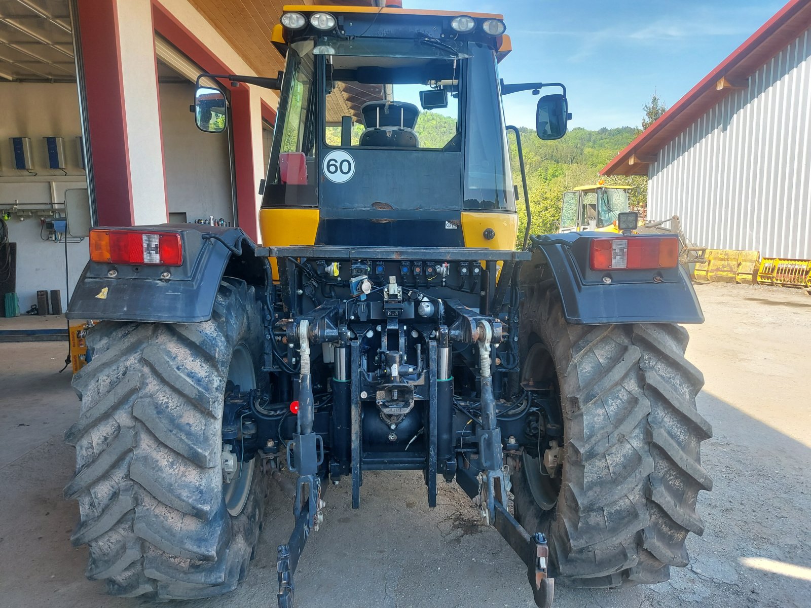 Traktor типа JCB Fastrac 2155 4WS, Gebrauchtmaschine в Haselbach (Фотография 19)