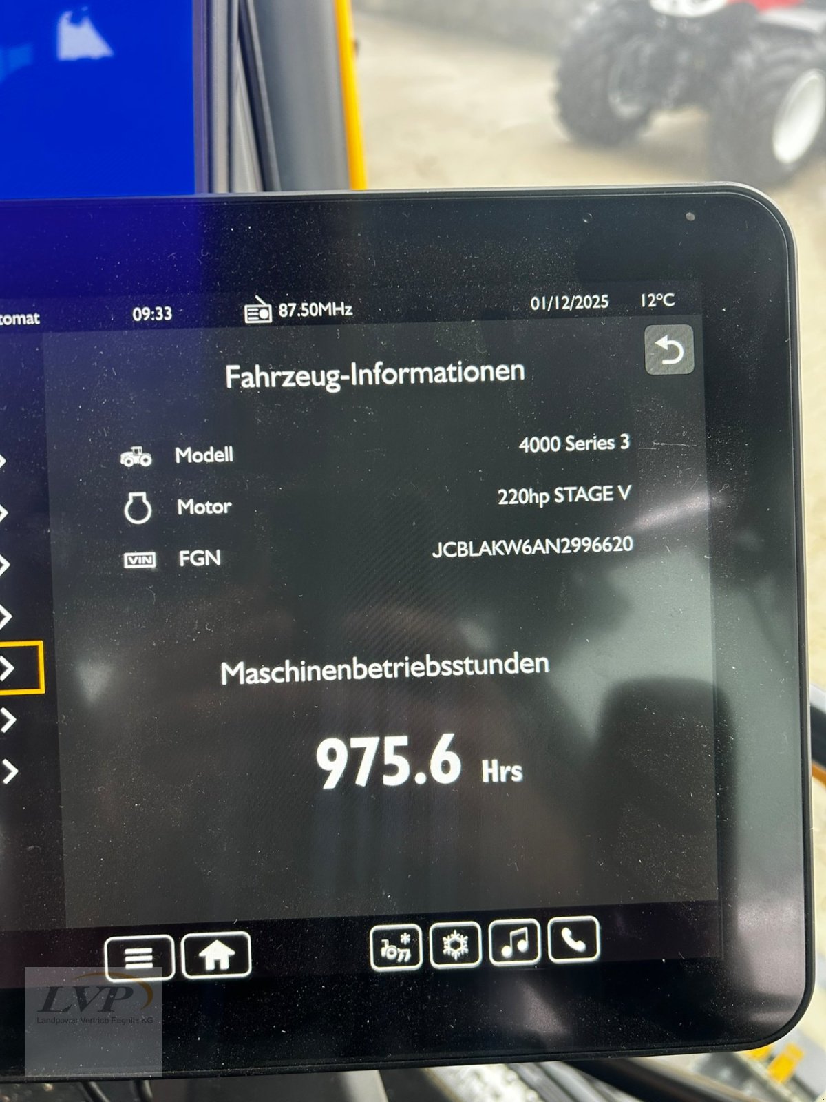 Traktor typu JCB Fastrac 4220 Icon, Gebrauchtmaschine w Hohenau (Zdjęcie 6)