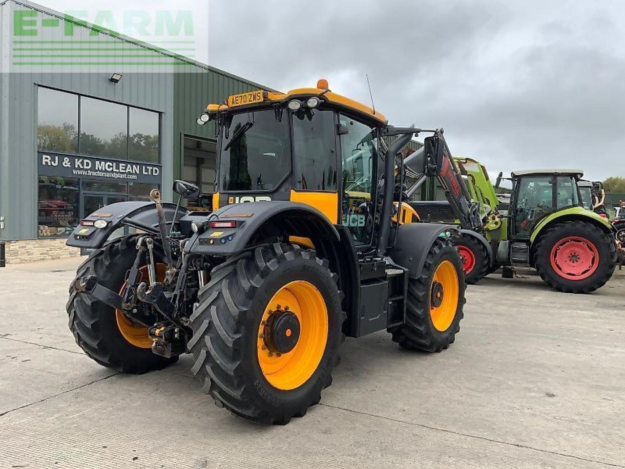 Traktor typu JCB fastrac 4220 tractor (st24631), Gebrauchtmaschine w SHAFTESBURY (Zdjęcie 10)