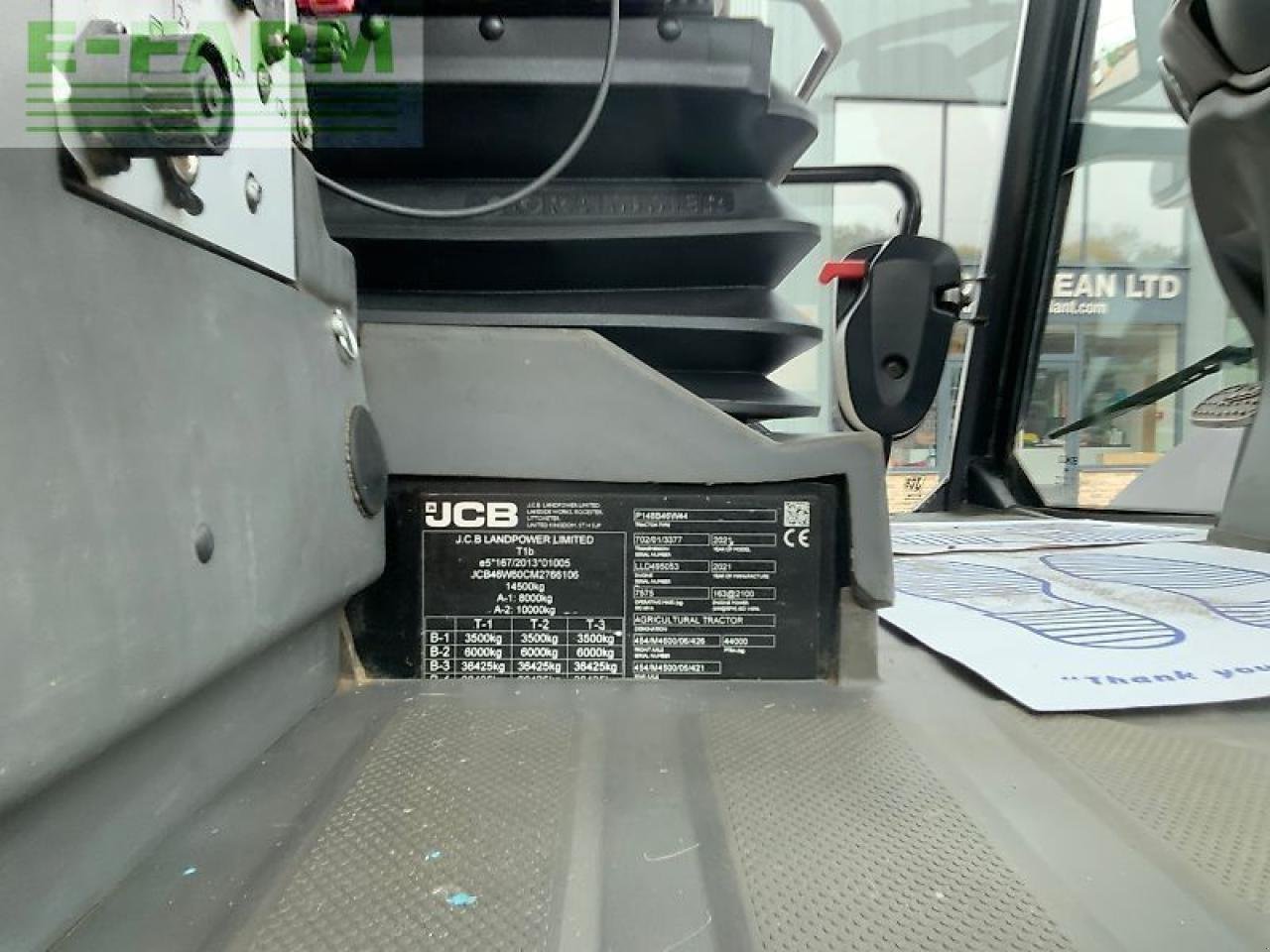 Traktor typu JCB fastrac 4220 tractor (st24631), Gebrauchtmaschine w SHAFTESBURY (Zdjęcie 16)