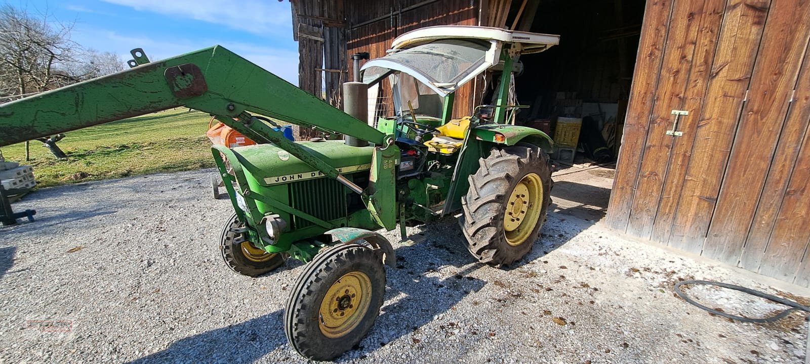 Traktor Türe ait John Deere 1020 S, Gebrauchtmaschine içinde Tuntenhausen (resim 3)