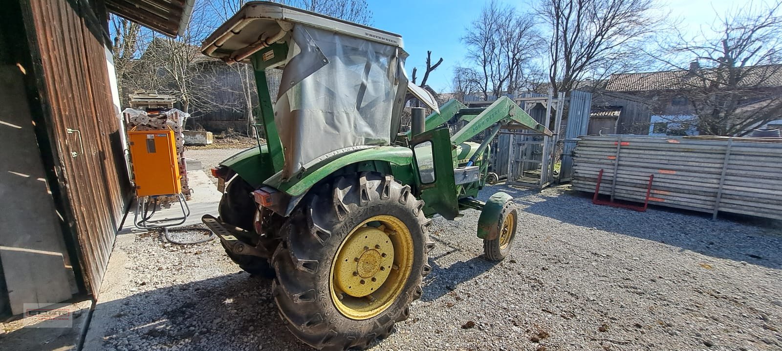 Traktor Türe ait John Deere 1020 S, Gebrauchtmaschine içinde Tuntenhausen (resim 4)