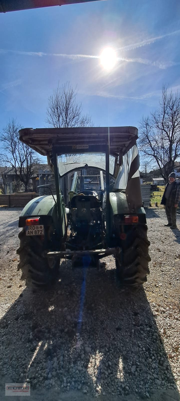 Traktor Türe ait John Deere 1020 S, Gebrauchtmaschine içinde Tuntenhausen (resim 5)