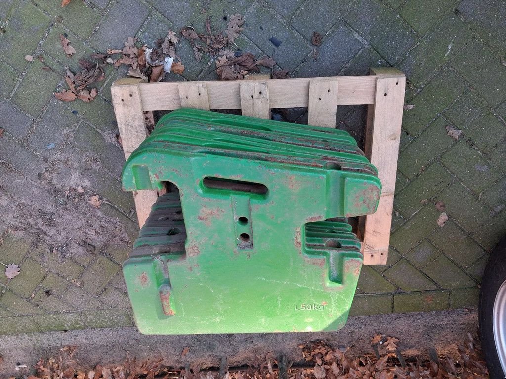 Traktor za tip John Deere 10x frond gewicht 50kl, Gebrauchtmaschine u Lunteren (Slika 1)
