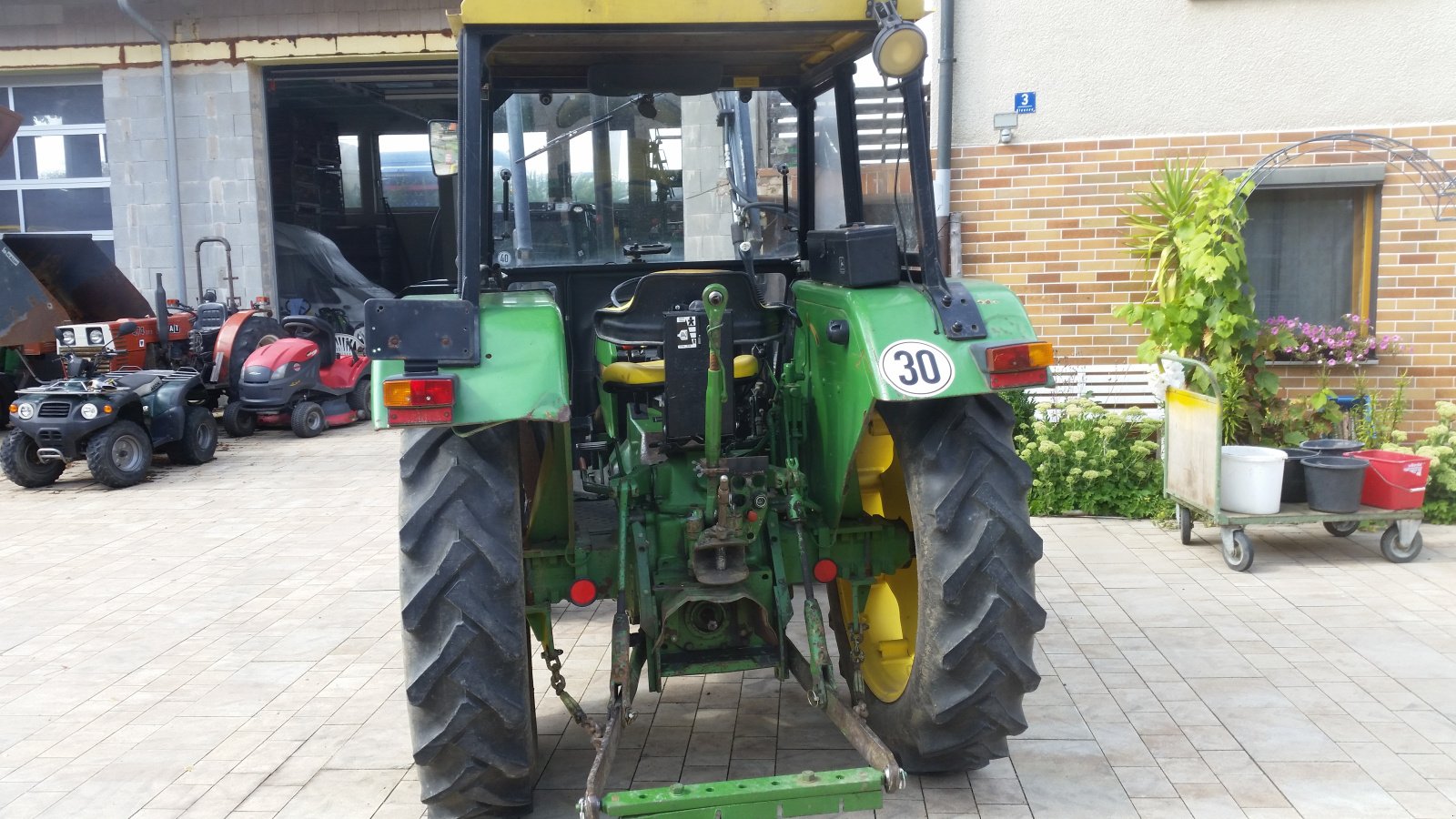 Traktor of the type John Deere 1550, Gebrauchtmaschine in Reuth (Picture 10)