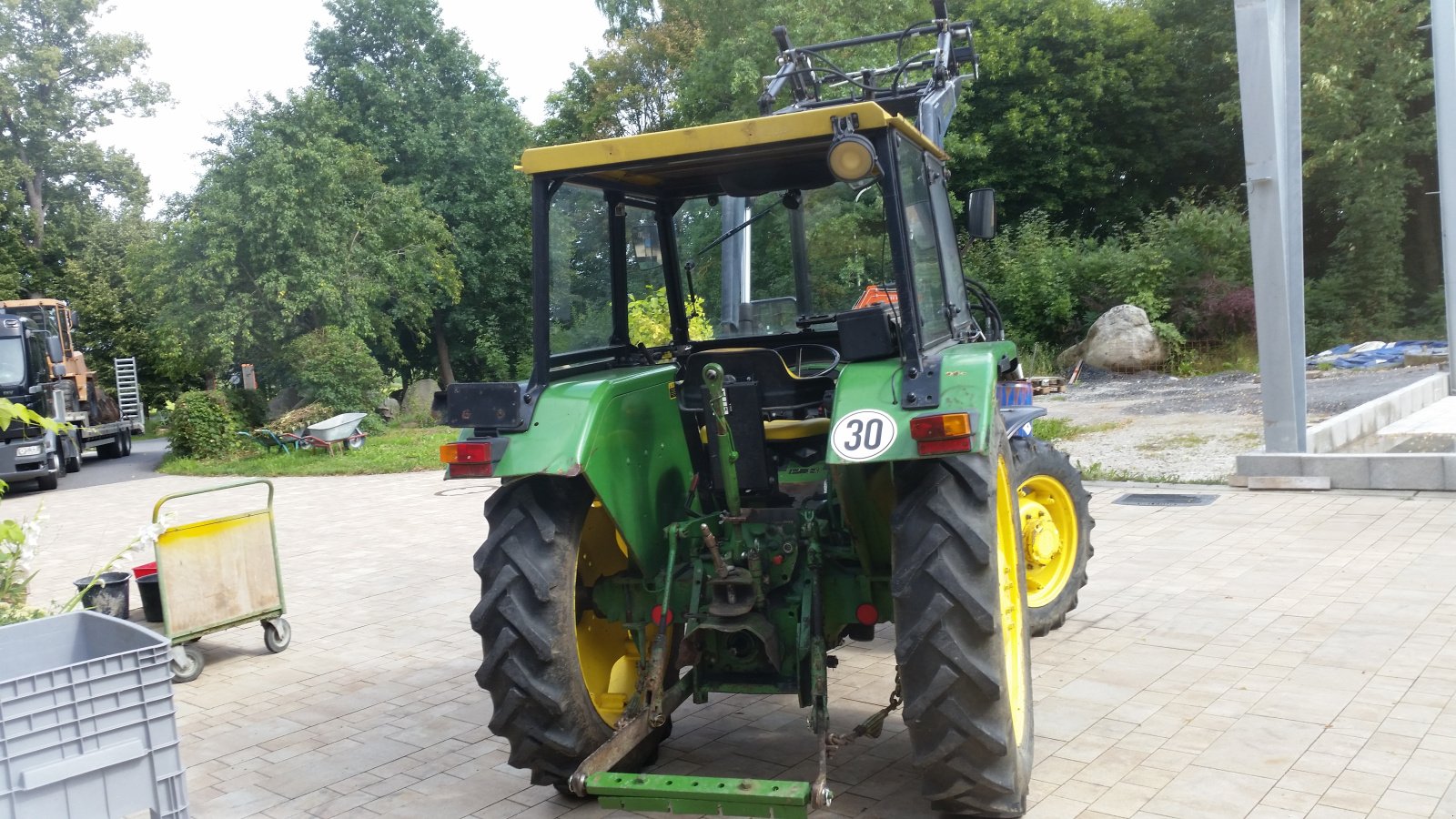 Traktor типа John Deere 1550, Gebrauchtmaschine в Reuth (Фотография 20)