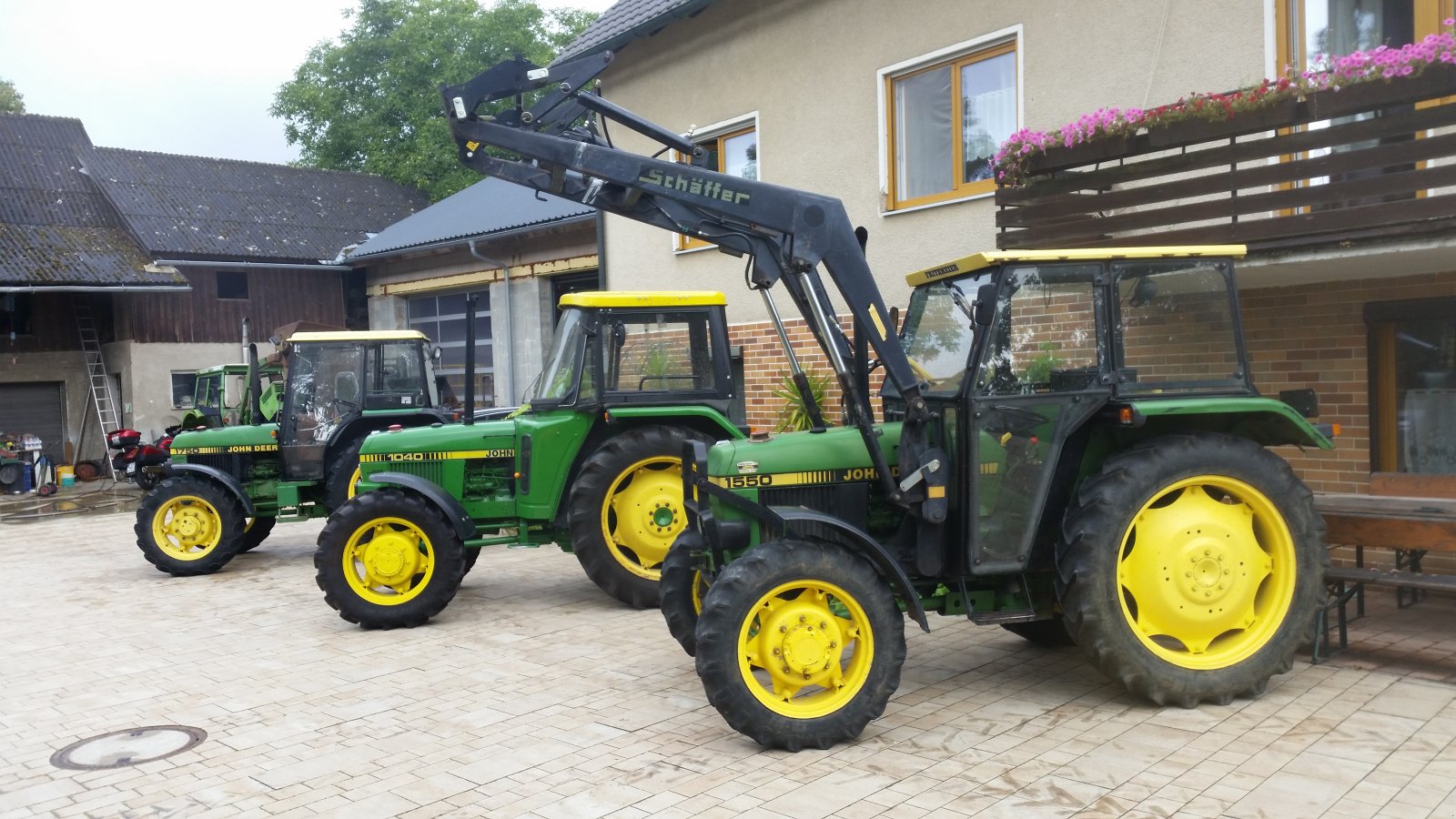 Traktor del tipo John Deere 1750, Gebrauchtmaschine In Reuth (Immagine 7)