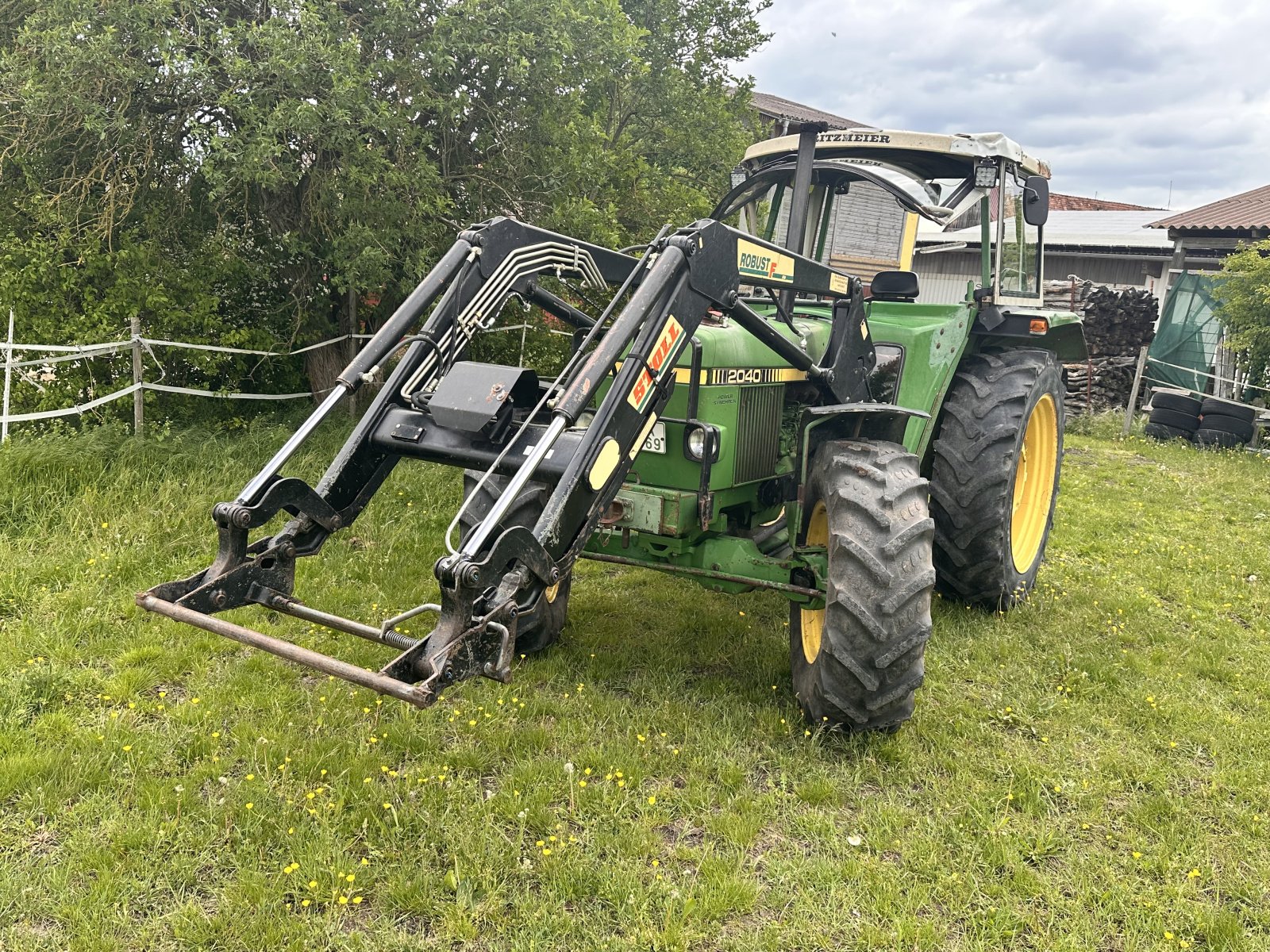 Traktor des Typs John Deere 2040 S, Gebrauchtmaschine in Bad Windsheim (Bild 1)