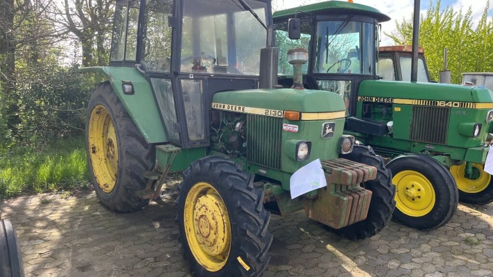 Traktor типа John Deere 2130 D, Gebrauchtmaschine в Rødovre (Фотография 3)
