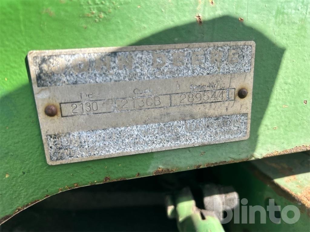 Traktor a típus John Deere 2130, Gebrauchtmaschine ekkor: Düsseldorf (Kép 8)