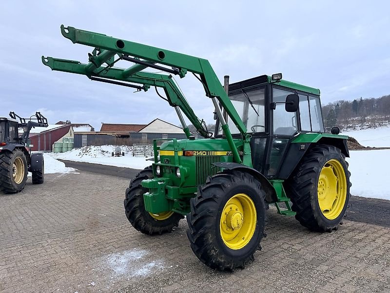 Traktor del tipo John Deere 2140 AS mit Frontlader, Gebrauchtmaschine In Steinau  (Immagine 10)
