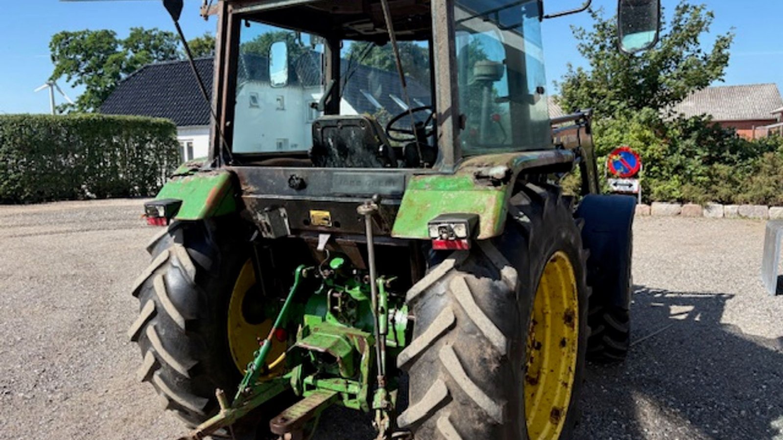 Traktor Türe ait John Deere 2140 SGII med frontlæsser TRIMA 2.0P, Gebrauchtmaschine içinde Dronninglund (resim 9)
