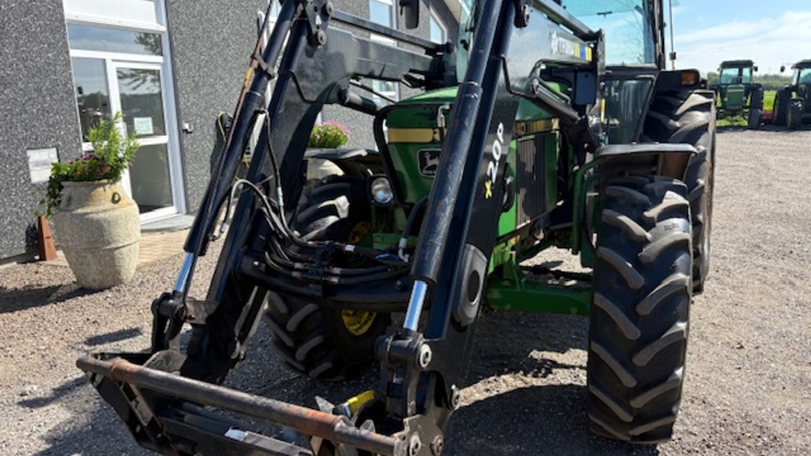 Traktor Türe ait John Deere 2140 SGII med frontlæsser TRIMA 2.0P, Gebrauchtmaschine içinde Dronninglund (resim 4)