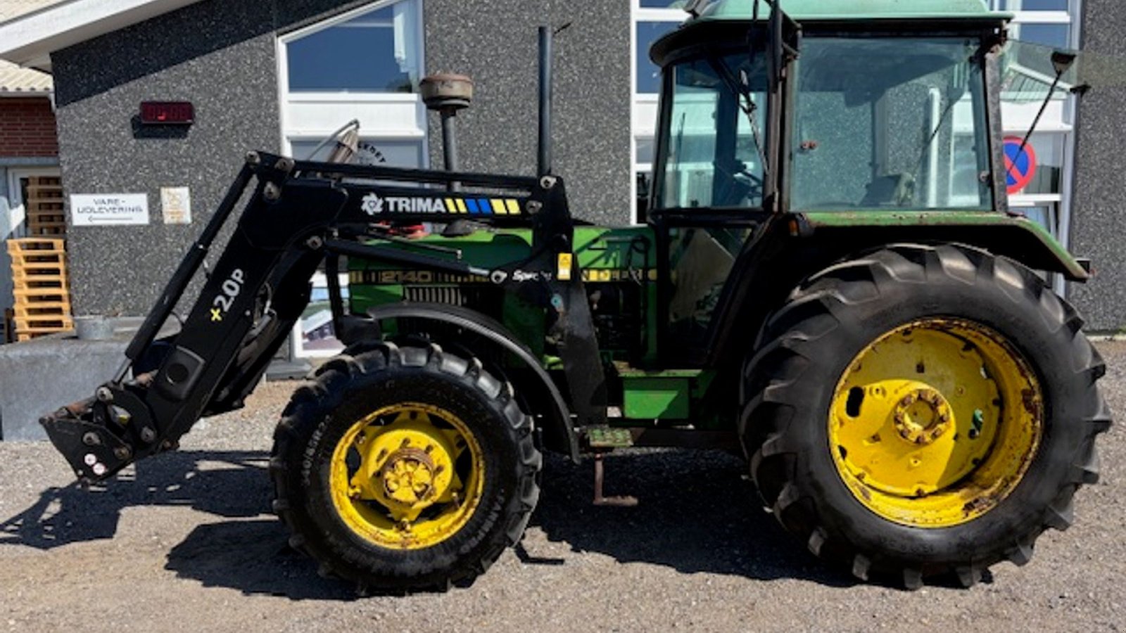 Traktor typu John Deere 2140 SGII med frontlæsser TRIMA 2.0P, Gebrauchtmaschine w Dronninglund (Zdjęcie 2)