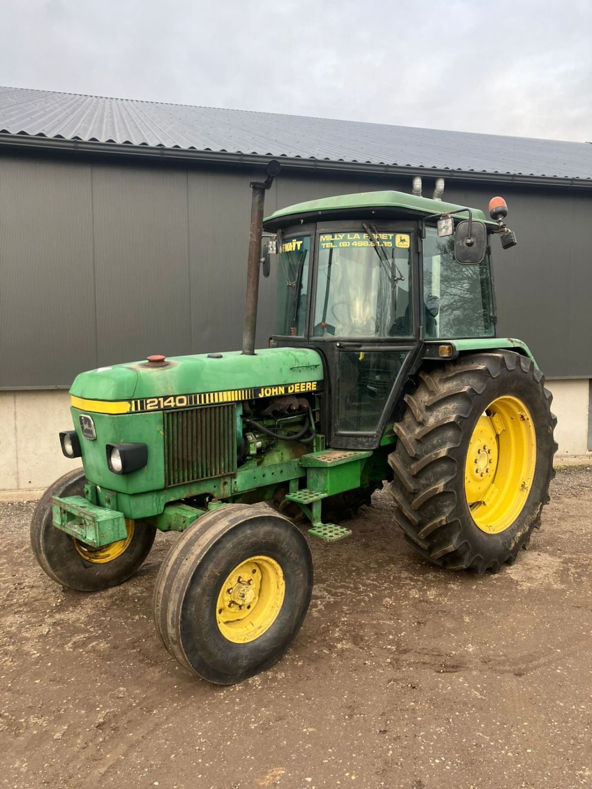Traktor Türe ait John Deere 2140, Gebrauchtmaschine içinde Dalfsen (resim 2)