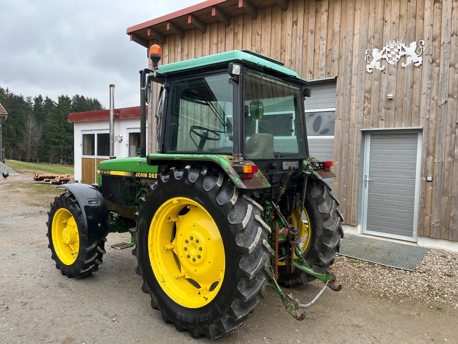 Traktor typu John Deere 2250 SG2, Gebrauchtmaschine v Wiesenfelden (Obrázek 3)