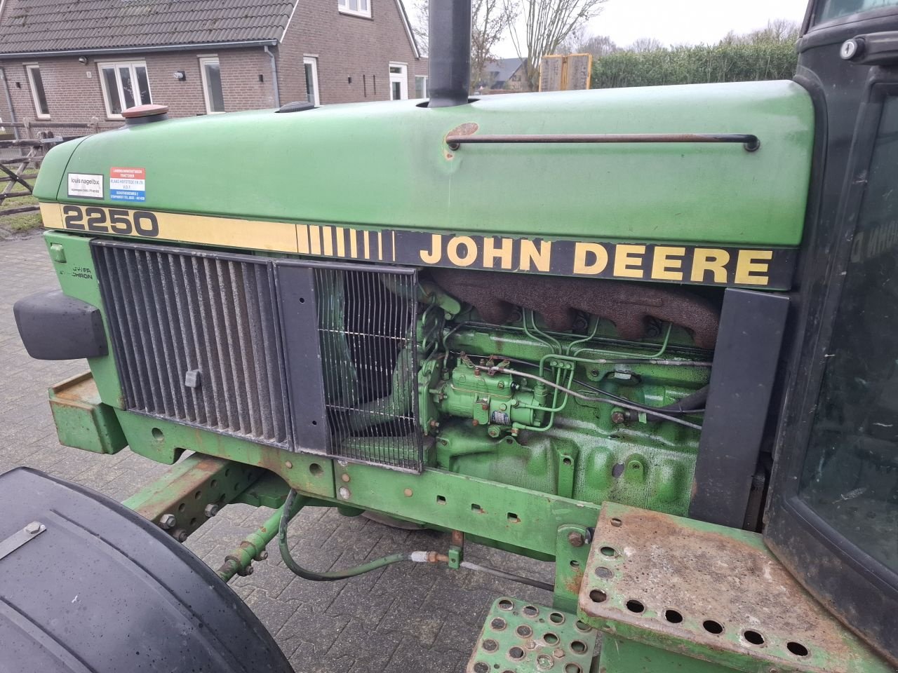 Traktor du type John Deere 2250, Gebrauchtmaschine en nistelrode (Photo 8)