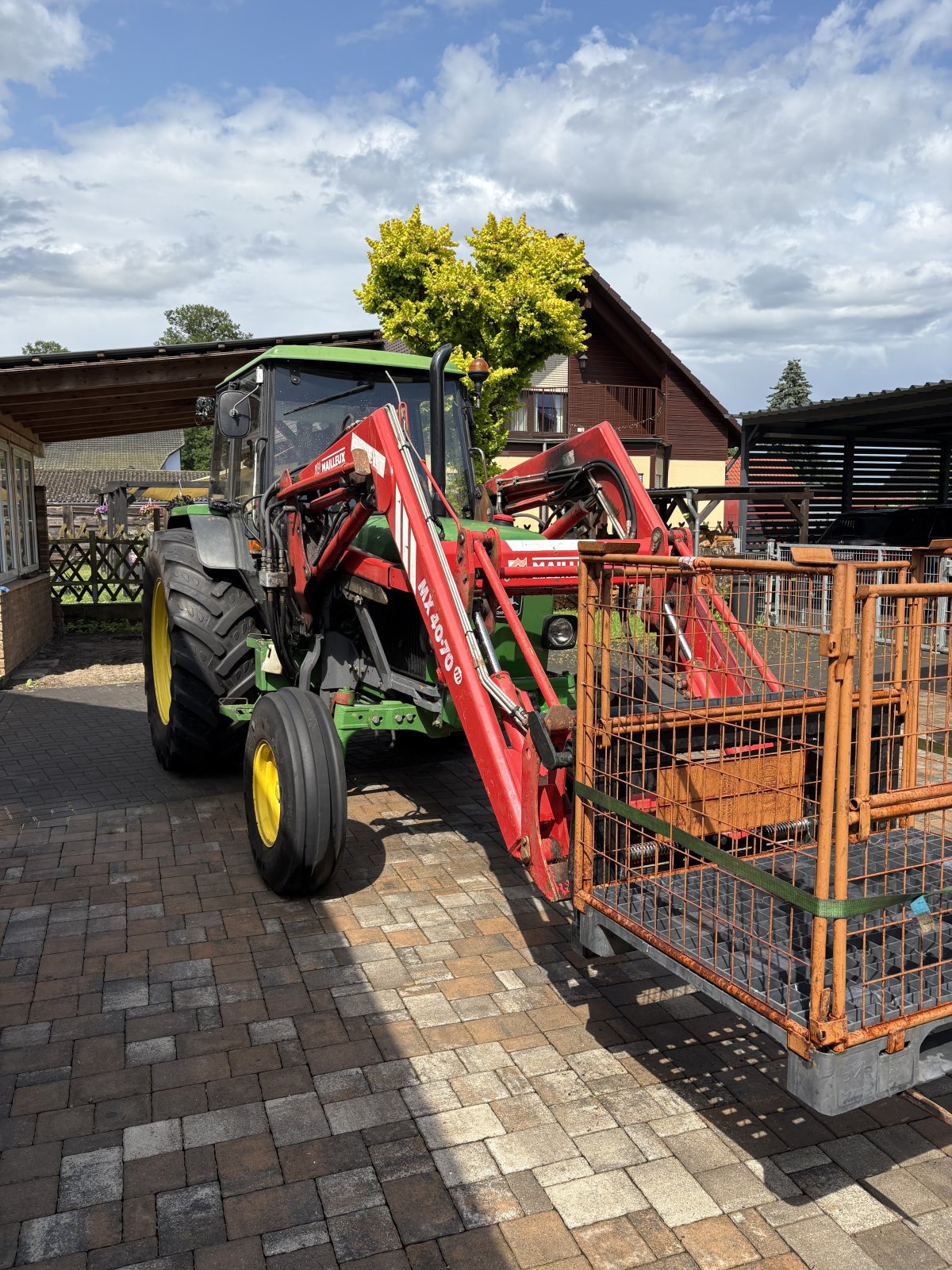 Traktor typu John Deere 2250, Gebrauchtmaschine v Heidesee (Obrázek 3)