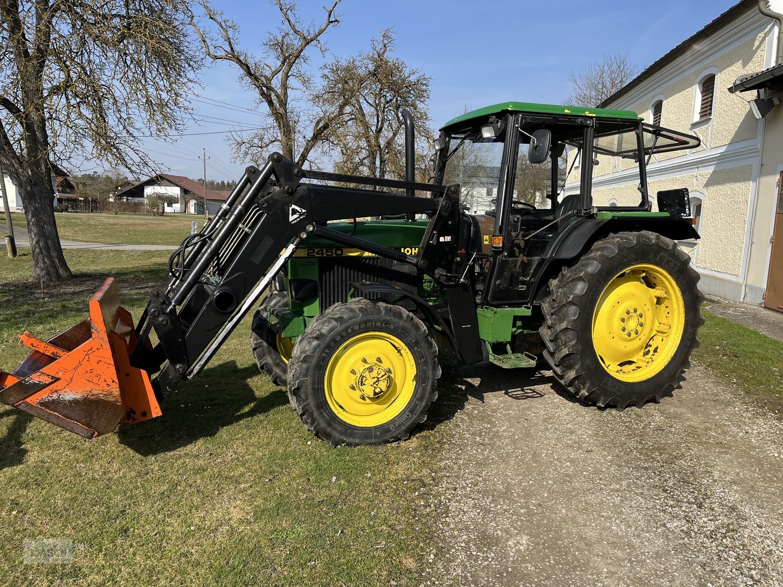 Traktor a típus John Deere 2450 A, Gebrauchtmaschine ekkor: Burgkirchen (Kép 7)