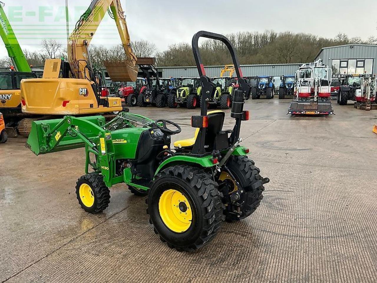 Traktor типа John Deere 2520 compact tractor (st25690), Gebrauchtmaschine в SHAFTESBURY (Фотография 5)