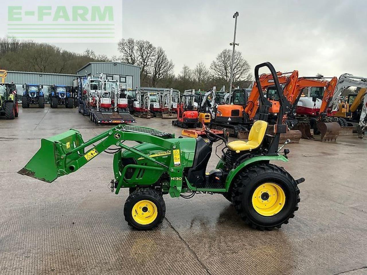 Traktor типа John Deere 2520 compact tractor (st25690), Gebrauchtmaschine в SHAFTESBURY (Фотография 7)