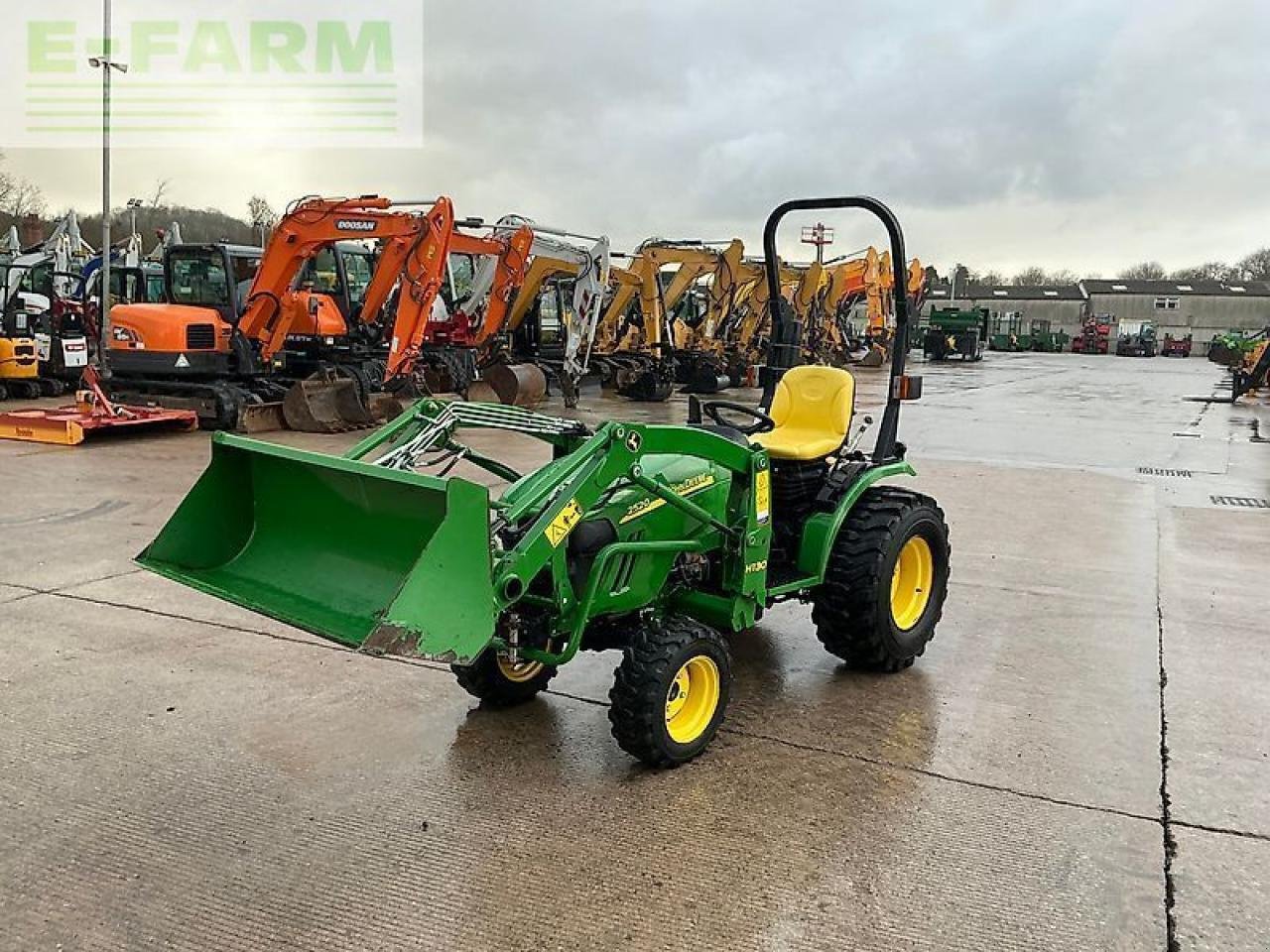 Traktor типа John Deere 2520 compact tractor (st25690), Gebrauchtmaschine в SHAFTESBURY (Фотография 8)