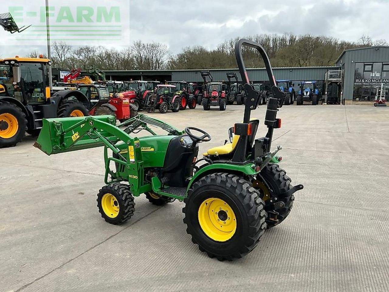 Traktor typu John Deere 2520 compact tractor (st25690), Gebrauchtmaschine v SHAFTESBURY (Obrázok 5)