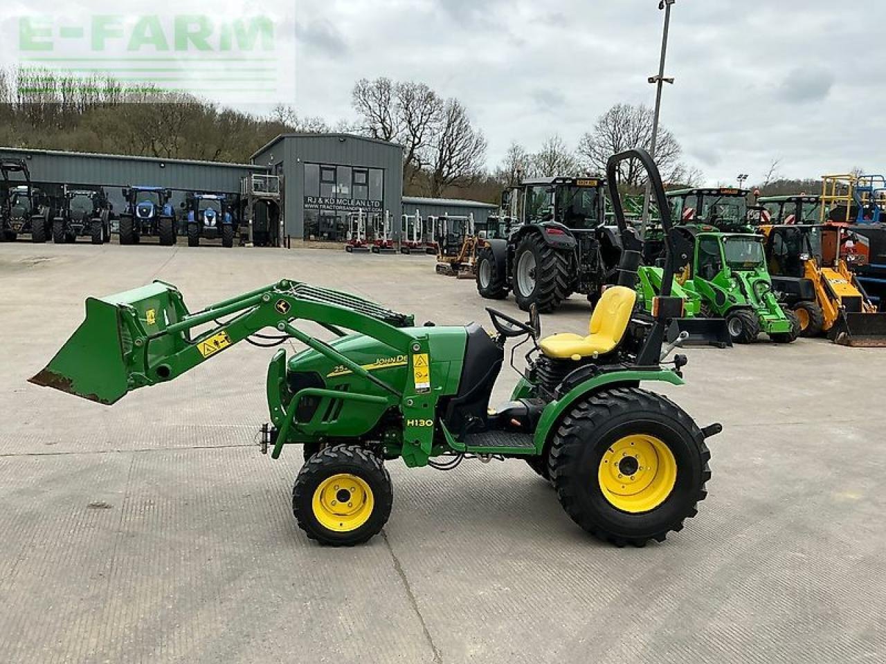 Traktor typu John Deere 2520 compact tractor (st25690), Gebrauchtmaschine v SHAFTESBURY (Obrázok 7)