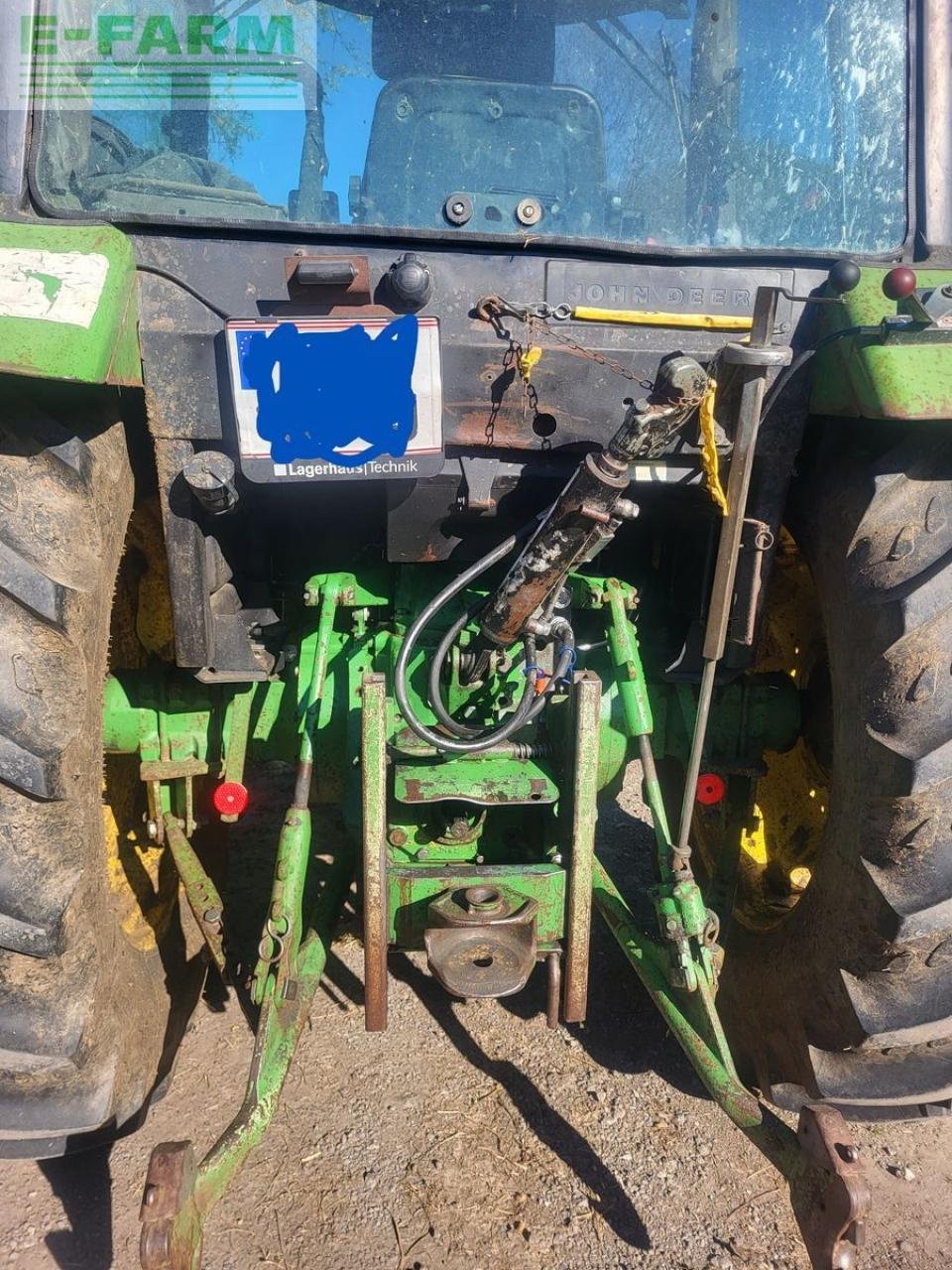 Traktor типа John Deere 2650 a mc 1, Gebrauchtmaschine в NIEDERWÖLZ (Фотография 4)