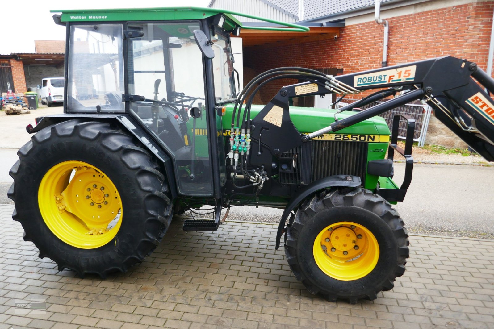 Traktor типа John Deere 2650 Allr. "Kompakte Version" Ideal für Wald und Hobby, Gebrauchtmaschine в Langenzenn (Фотография 3)