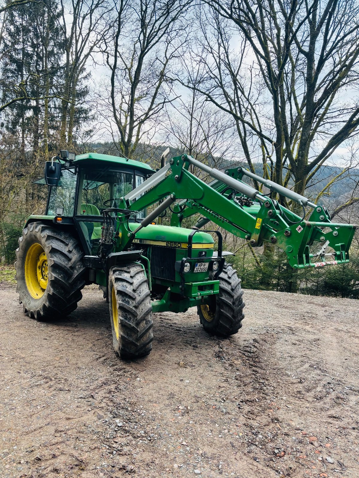 Traktor des Typs John Deere 2650, Gebrauchtmaschine in Wald-Michelbach (Bild 1)