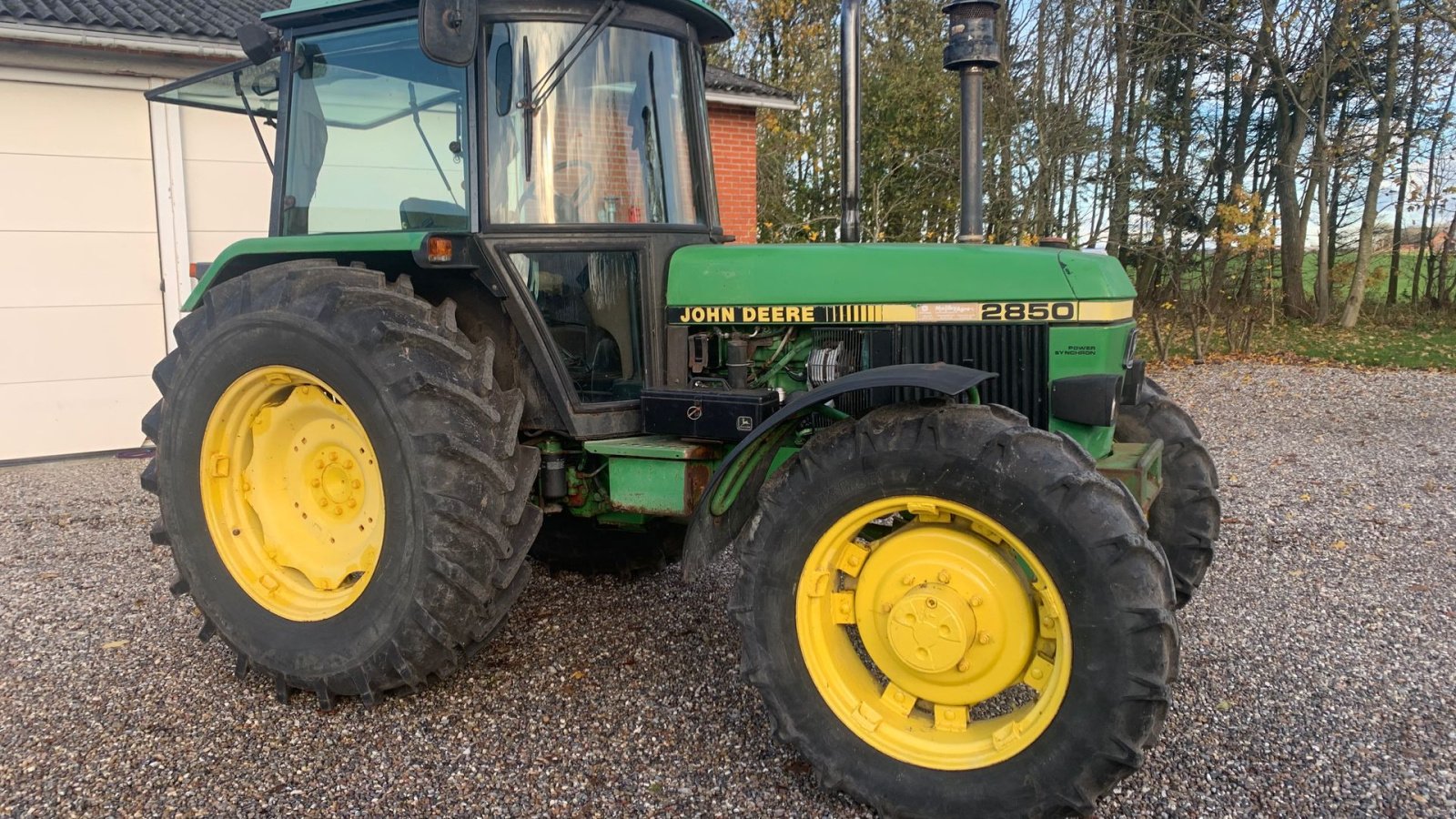 Traktor типа John Deere 2850 4 WD., Gebrauchtmaschine в Nørager (Фотография 3)