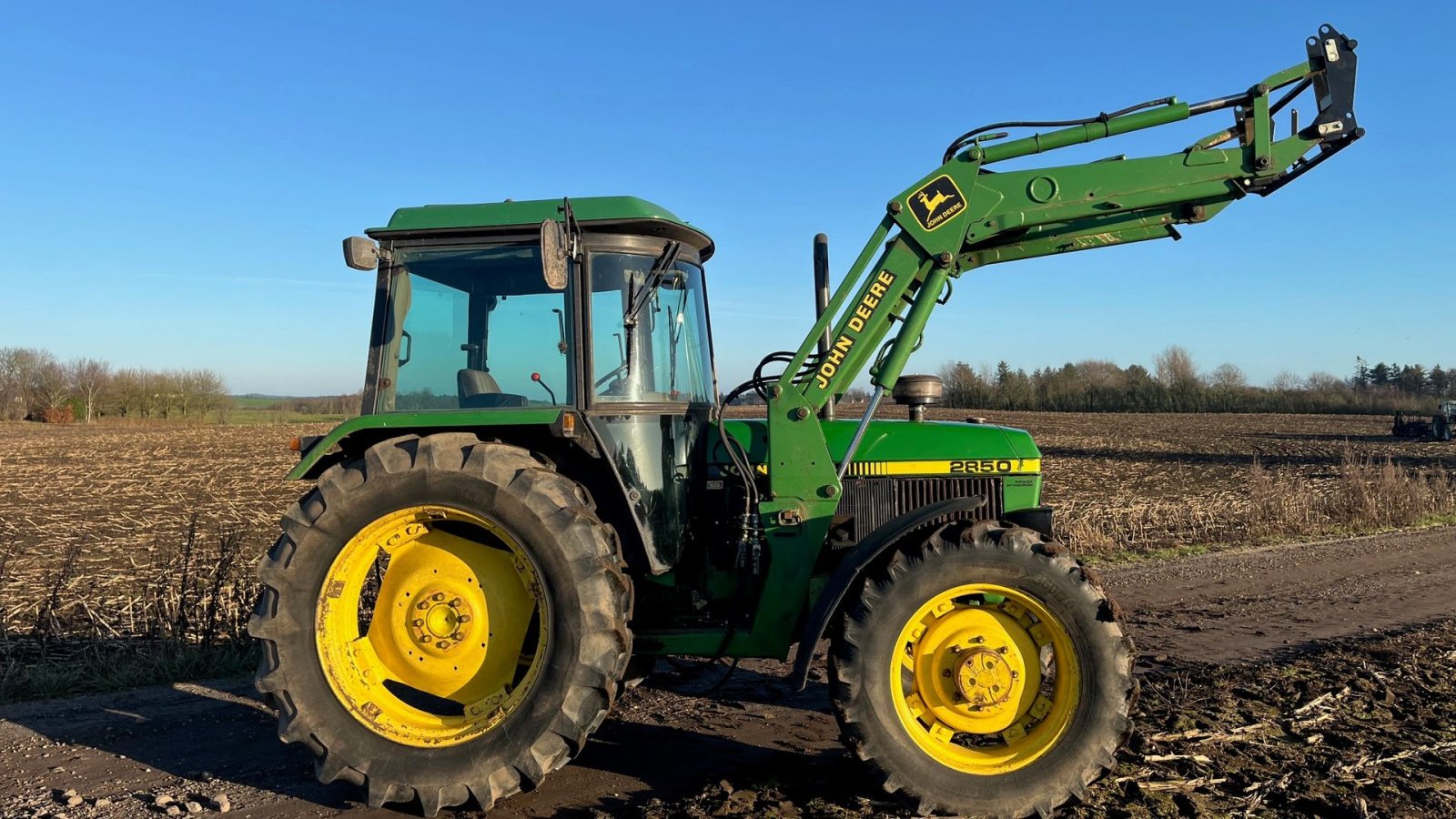 Traktor tipa John Deere 2850 Med frontlæsser og euro-skifte, Gebrauchtmaschine u Brædstrup (Slika 1)