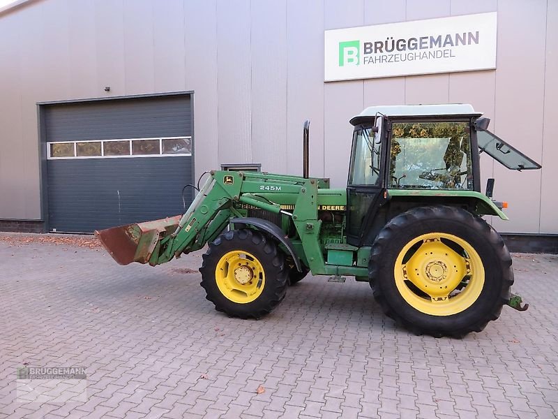 Traktor Türe ait John Deere 2850AS, 40 Km/H, Industriefrontlader, Gebrauchtmaschine içinde Meppen (resim 1)