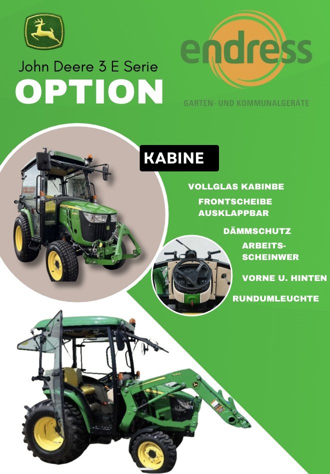 Traktor des Typs John Deere 3025E, Neumaschine in München (Bild 11)