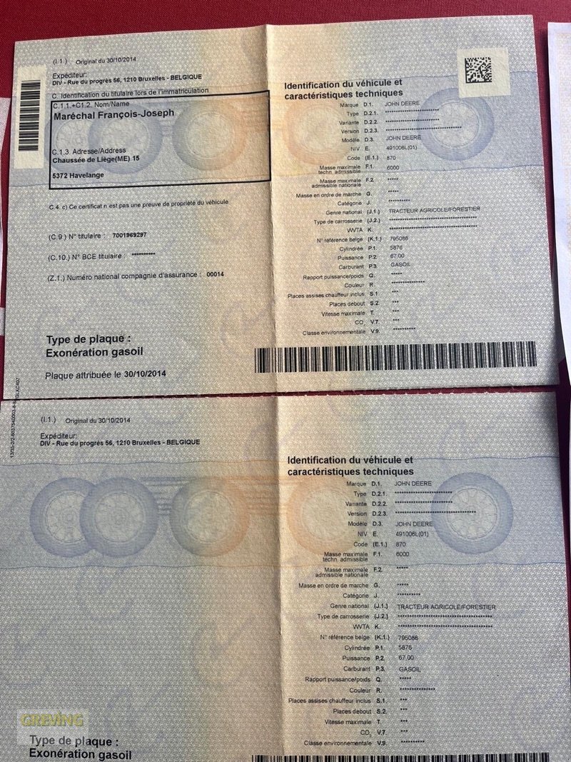 Traktor του τύπου John Deere 3040, Gebrauchtmaschine σε Ahaus (Φωτογραφία 12)